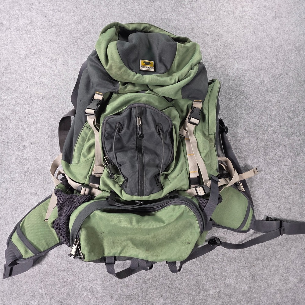 Vintage Mountainsmith backpack Scarlet Green Used Condition Internal Frame